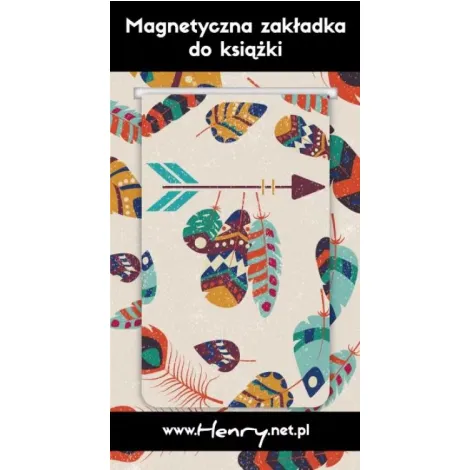 Zakładka magnetyczna Henry Pióra